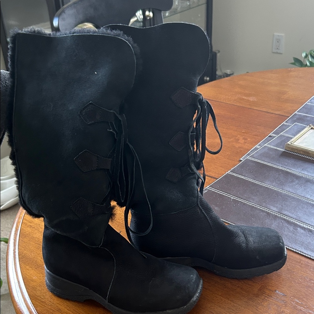 Cougar Black Winter Boots